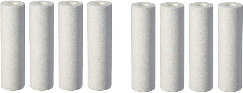 Anveeras Spun Filter 8 Pieces Solid Filter Cartridge  (0.005, Pack of 8)