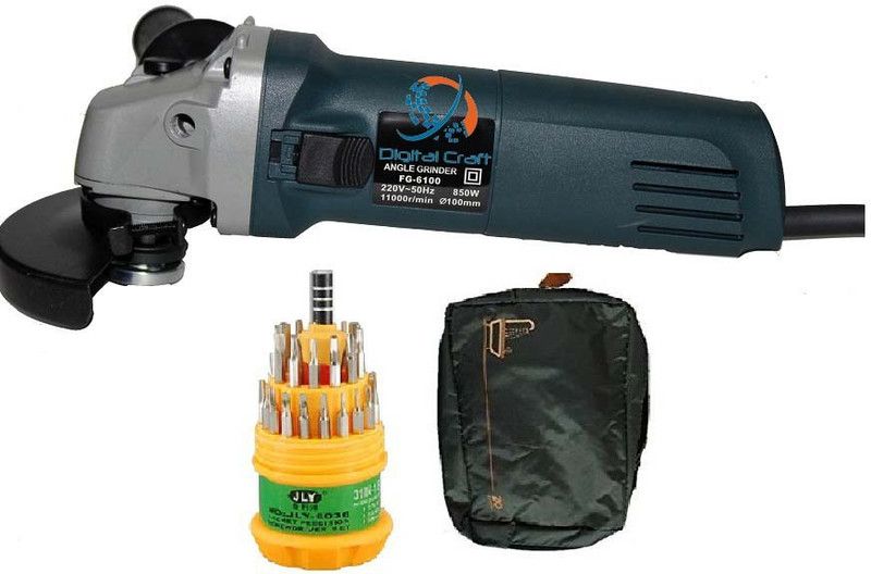 Digital Craft Angle Grinder 4" FG-6100 AG-4 Grinding machine 850W Rotary Tool  (3 mm)