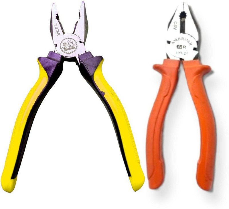 Sky Blue Enterprises SBE228 Lineman Plier  (Length : 8 inch)