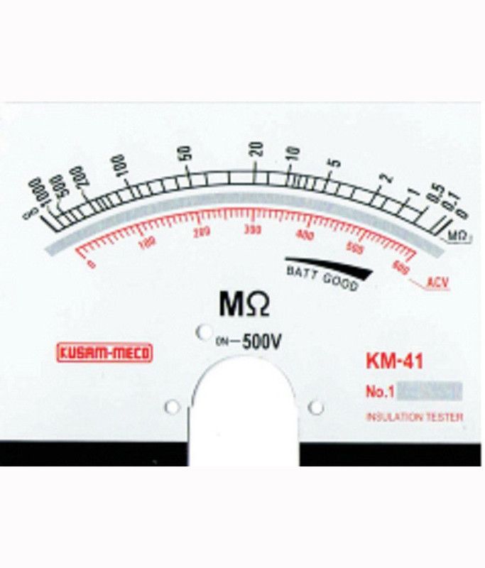 Kusam-meco 500v Analog Insulation Tester Non-magnetic Electronic Level  (18 cm)