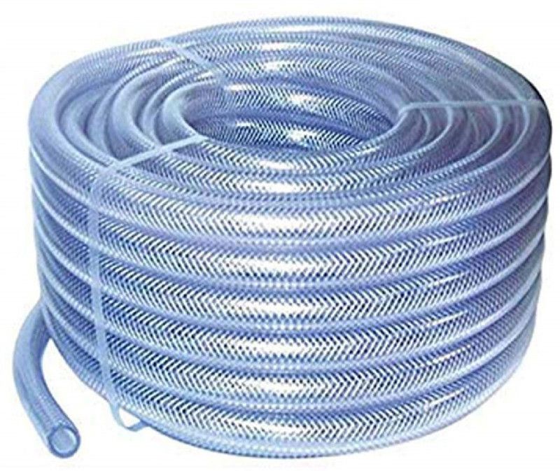 Soccer Natural Braided Premium QualityPlastic PVC MaterialWater Pipe for Garden , Car/Bike Wash, Floor Clean -(Blue, Size 0.75 in. & Length 30 Meter) Hose Pipe  (930 m)