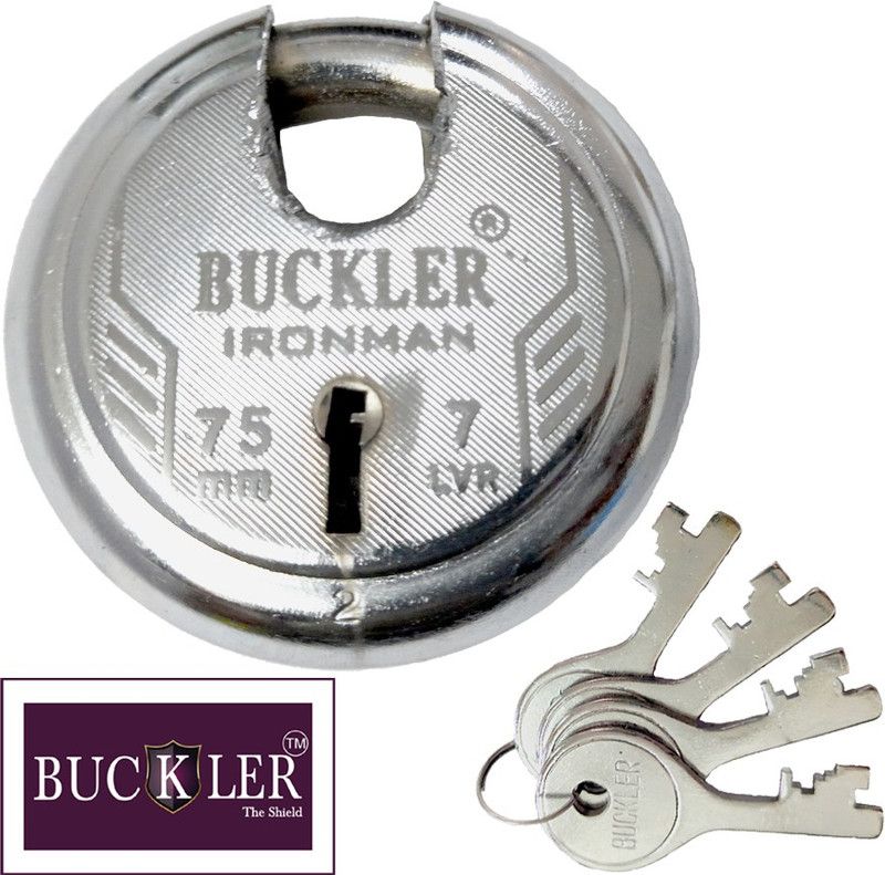 BUCKLER Iron, Steel Chrome Deadbolts  (Silver)