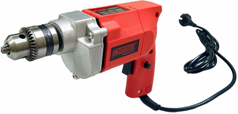 CHESTON 10mm Powerful 400W Drill Machine for Home Use Wood Metal Wall CHD.2310-13HSS Pistol Grip Drill  (10 mm Chuck Size)