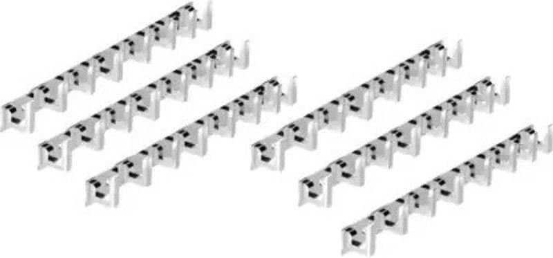 VIJETA L Type door/wall hanger (6 pcs of pack 8 pin) for Bathroom And Badroom Door Hanger
