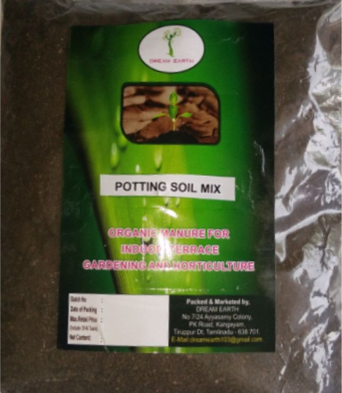 DREAMEARTH potting soil mix Potting Mixture, Soil  (3000 g, Powder)