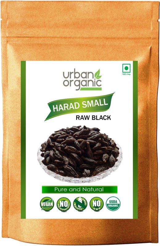 Urban Organic Haritaki Small / Harad Small / Black Himej/ Myrobalan /Aralu / Inknut / Haritaki / Kadukkai / Harar/ Terminalia Chebula 250 gram Pack Seed  (250 per packet)