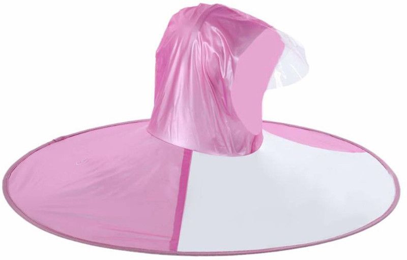 SKYFISH UFO foldable Raincoat/folding umbrella/Hat Umbrella for Rain (pink) Umbrella  (Yellow)