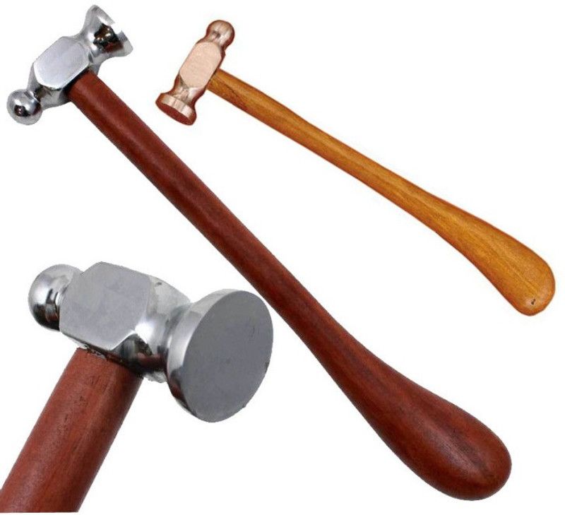 DIY Crafts Chasing Hammer Watchmaker Tool Flat Round Car Auto Hammer Chasing Watchmaker Tool Chaser or Chasingh