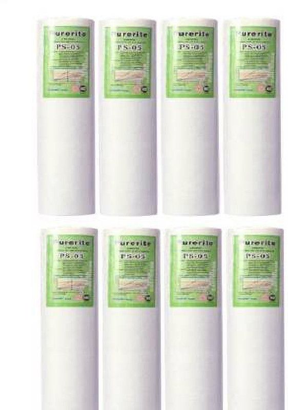 Aqua lite SPUN CANDLE 10" FOR RO/UV PRE FILTER PACK OF 8 Solid Filter Cartridge  (0.5, Pack of 8)