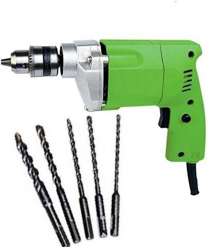 GREEN HOME Drill Machine Pistol Grip/Multicolour/10mm/300watt/2600 rpm/6 month warranty/ GHPDM0580/10mm Pistol Grip Drill  (10 mm Chuck Size)