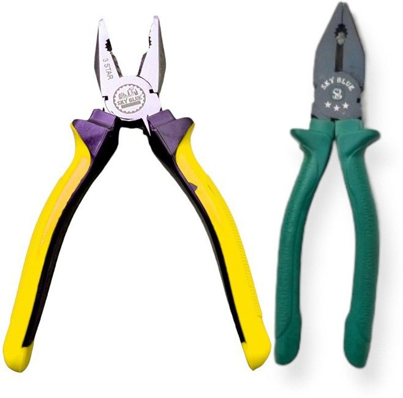 Sky Blue Enterprises SBE216 Lineman Plier  (Length : 8 inch)