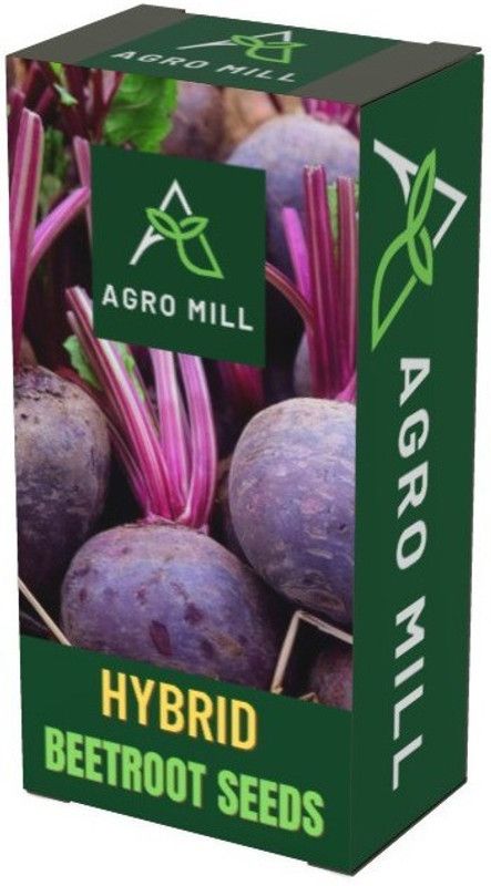 AGRO MILL BEETROOT/TABLE BEET/GARDEN BEET/RED BEET/DINNER BEET Seed  (100 per packet)