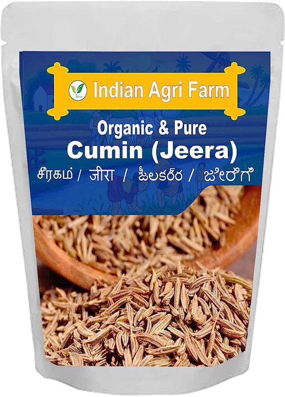 IAgriFarm Cumin / Zeera / Jeelakarra / Jeera seed - 2 Kg / Organic / Fresh indian spices Seed  (2 kg)