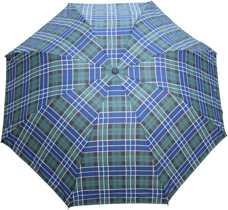 Asera 3 Fold Manual Umbrella Designer Collection for men Women Umbrella  (Green)