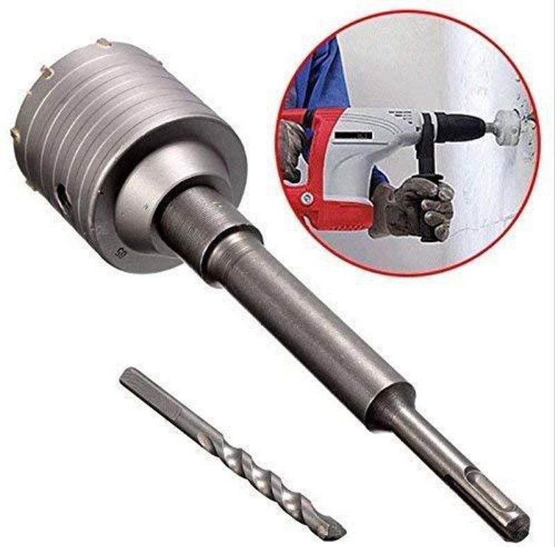 KAVYA TOOLS POWER Great SDS Core Saw Hole Drill Bit Cutter for Concrete Brick Cement Stone (pack of 1pc)