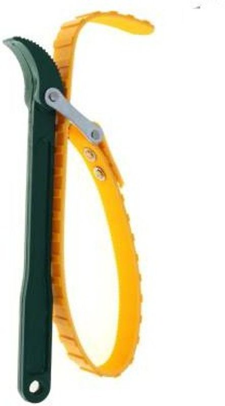 9"inch Belt Wrench Oil Filter Puller Strap Spanner Chain Oil Filter Cartridge Disassembly Tool Oil Filter Wrench Speciality