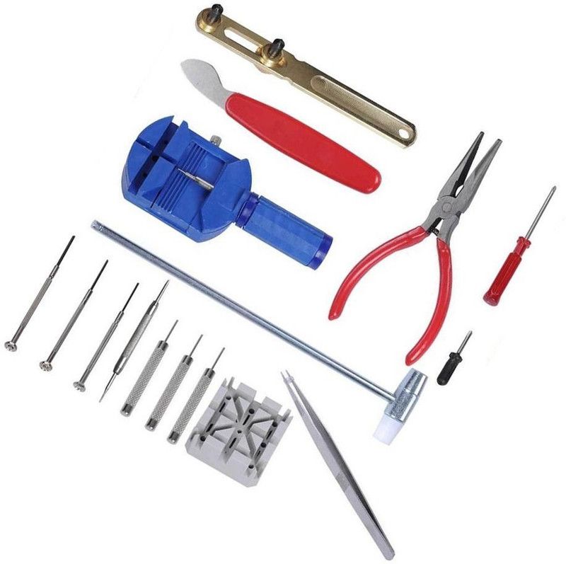 DIY Crafts 16pcs Repair Tool Kit Band Pin Strap Link Remover Gadget Opener