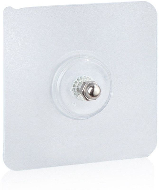 justone choice Nails Wall Poster Non-Trace Stick Adhesive Wall Hook, Adhesive Hooks, , Heavy Duty Wall Hooks for Hanging, Durable Practical Transparent Strong Adhesive Screw Wall Nail Door Hanger