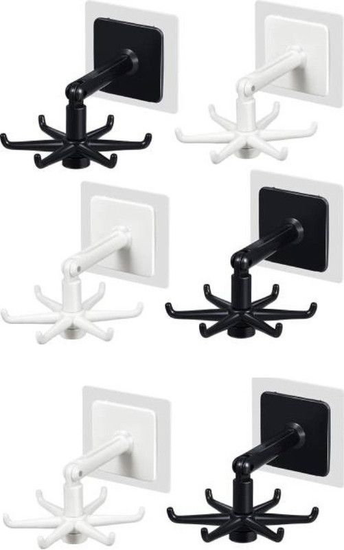 Rotating Hooks 14 Hook  (Pack of 6)