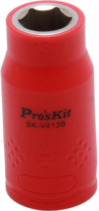 Proskit VDE 1000V Insulated 1/2" Drive Socket 13mm Socket Set  (Pack of 1)