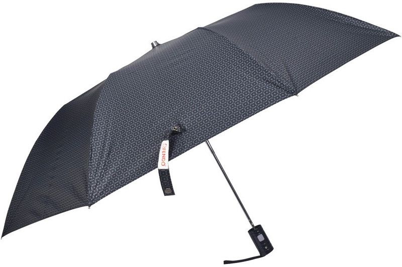 Fendo 2 Fold New Style Black Color Office Umbrella  (Black)