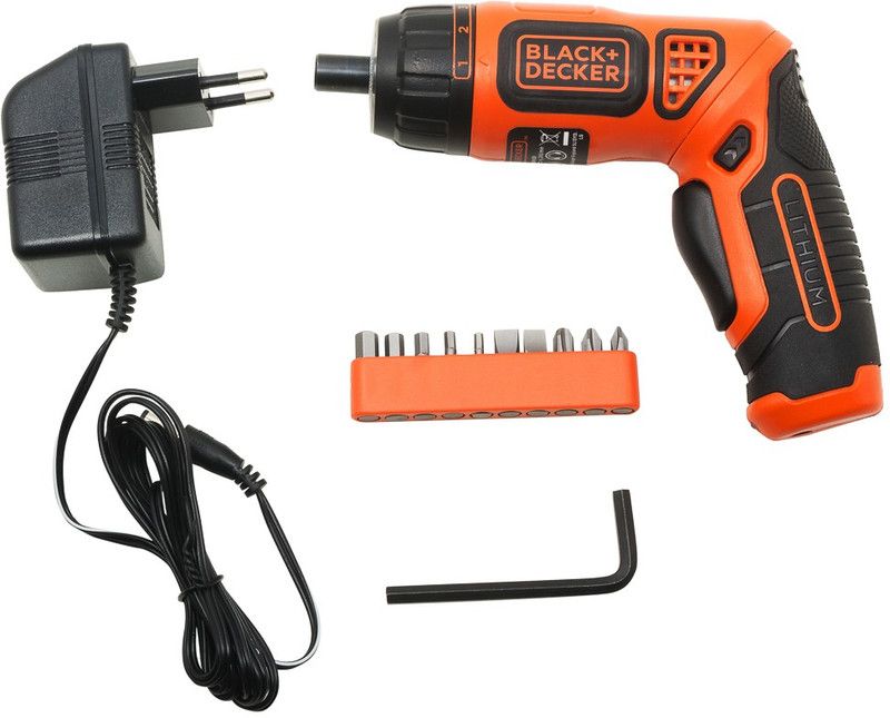 BLACK+DECKER BDCS36F Pistol Grip Drill  (6.5 mm Chuck Size)