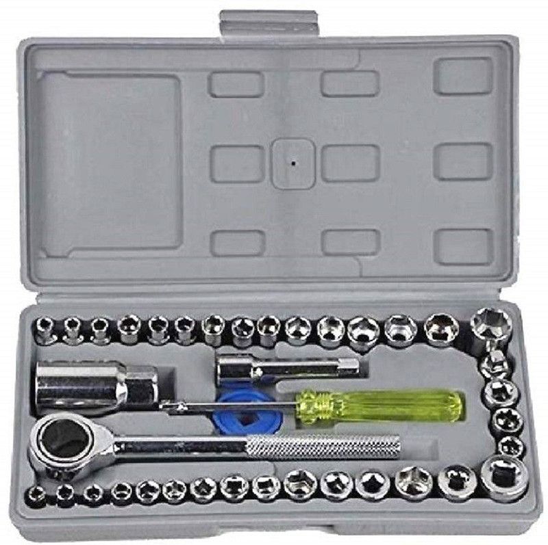 DEVEN ENTERPRISE 40 in 1 Pcs Socket Set Socket Set  (Pack of 1)