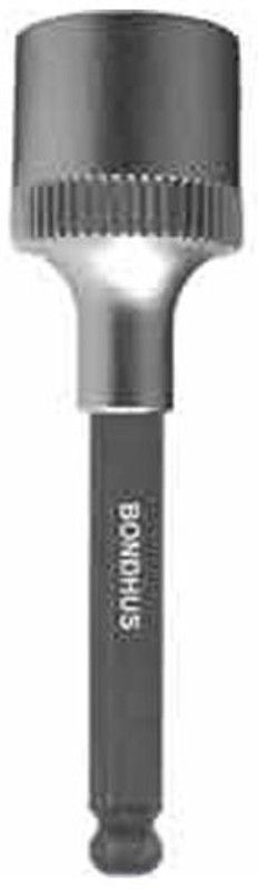 BONDHUS 43410 3/16” ProHold Ball Bit 2" w/ 3/8" Dr Socket Screwdriver Bit Set  (Pack of 1)
