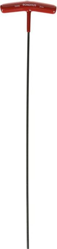 BONDHUS 16456 3.0mm Hex T-Handle 14" (356mm) Length Allen Key Set