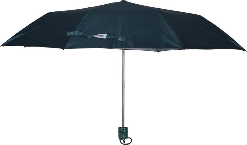 ORANGE 3 Fold Mono Ocean Blue Manual Opening Umbrella  (Blue)