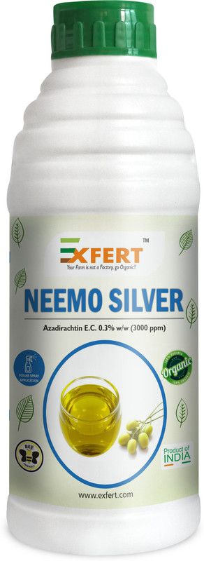 EXFERT CROPCARE NEEMO SILVER Organic Water soluble Neem Oil for Plants Manure  (1 L, Liquid)