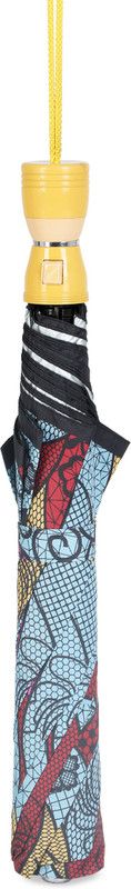 Fendo 2 Fold Auto Open Multi color 400123_A Umbrella  (Multicolor)
