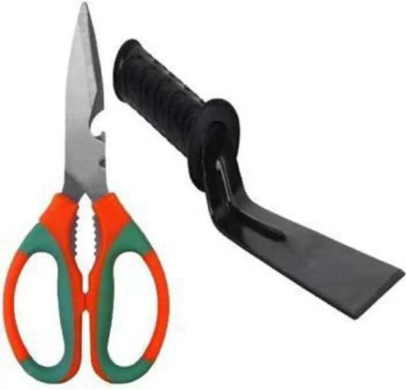 My Garden Tool Set of 2 Includes, Pack of 2 For Multipurpose Use (Scissor & 2 Inch Khurpi) Garden Tool Kit (2 Tools) Garden Tool Kit  (2 Tools)