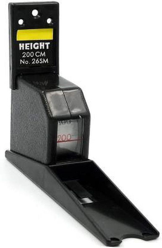 HealthEmate Wall Mounted Height Measuring Scale for School & Clinics Measurement Tape  (2 m)