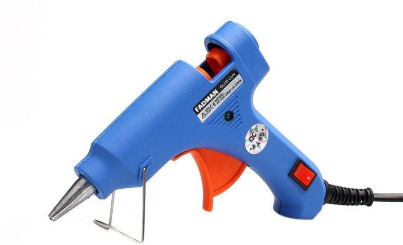 FADMAN BLUE MINI GLUE GUN | 20 WATT | HOT MELT GLUE GUN | WITH ADHESIVE HOT GLUE STICKS Standard Temperature Corded Glue Gun  (7 mm)