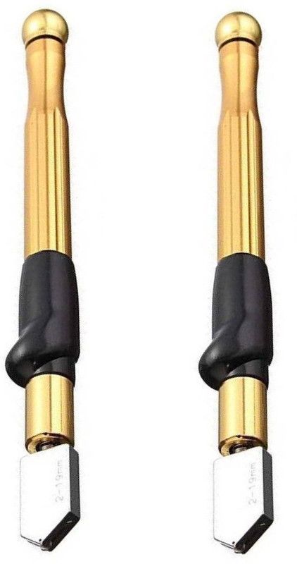 Qualigen 2 PCS Glass cutter HEAVY DUTY pen cut 3mm-12mm Professional Quality. Glass Cutter