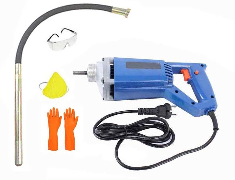 ISC Rx Electric Concrete Vibrator 35mm Cement Mixer with Needle / Shaft Pistol Grip Drill  (35 mm Chuck Size)