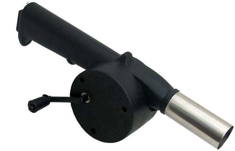 Premsakhi Outdoor Cooking Portable Hand Crank Powered Barbecue BBQ Fan Air Blower Fan for Charcoal Grill BBQ Air Blower  (Cordless)