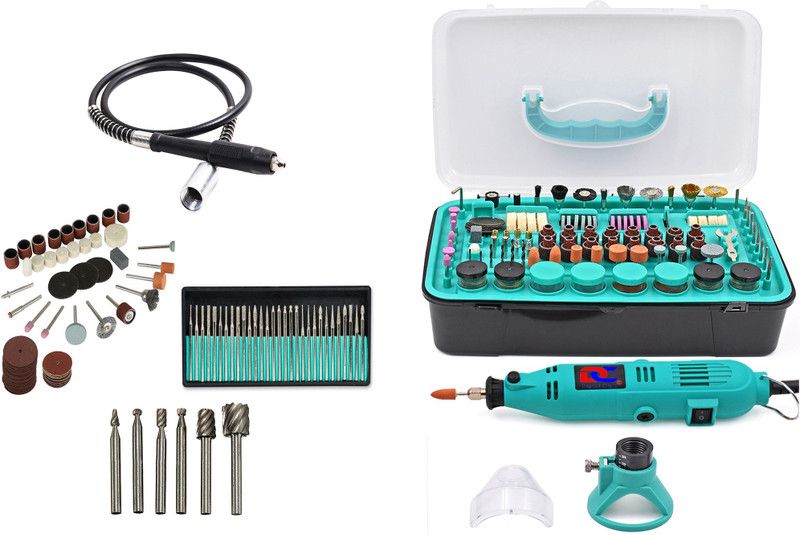 Digital Craft 388 Die grinder,Grinder Shaft,105 Rotary tool,30 Diamond Bur 6 HSS Rotary Bur Rotary Tool  (3 mm)