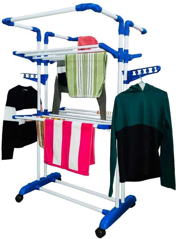 Bluevista Steel Floor Cloth Dryer Stand BV_SJW_2tier_CDS_1  (2 Tier)