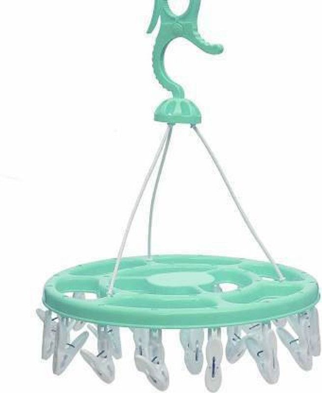 jd marts Plastic Cloth Clips Plastic Coat Hanger For Coat  (Multicolor)