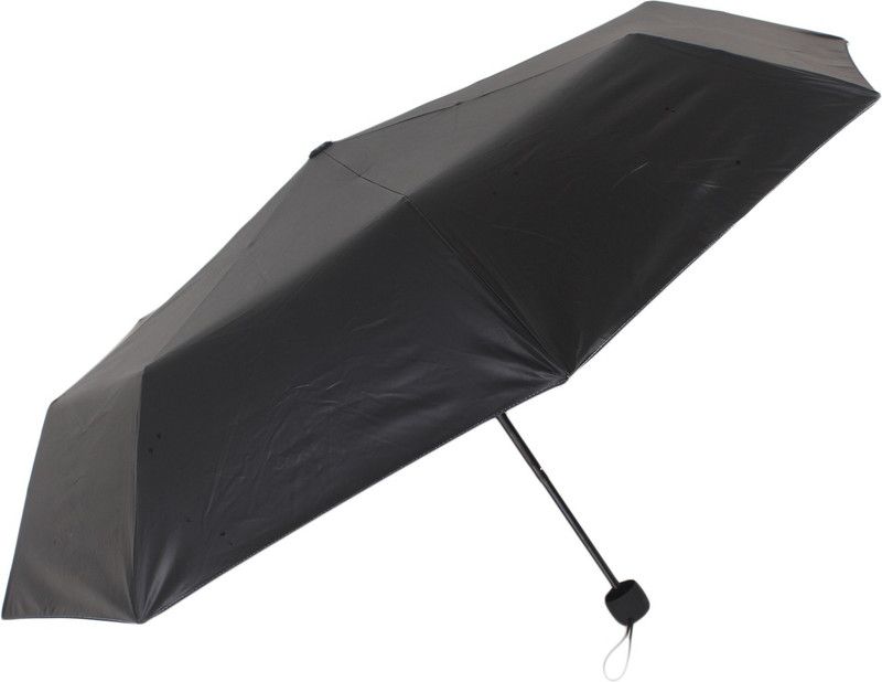 St.Valentine UIDALCUM042 Umbrella  (Black, Purple)
