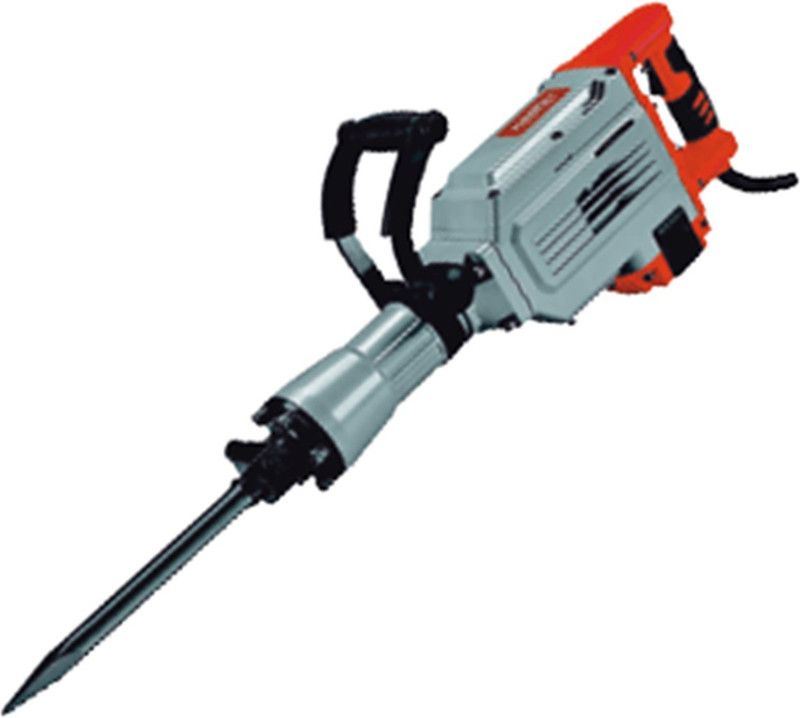 KING demolition hammer 16kg ,1700 watt,1400 bpm with 2 chisels free Angle Drill  (60 mm Chuck Size)
