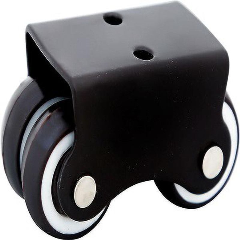 Ackwheel A/68 PU+Bering Four Wheel Caster Fixed Furniture Caster  (Pack of4)