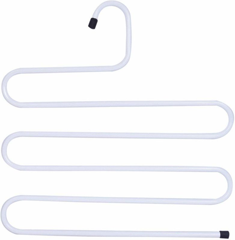 Kanha Steel Trousers Hanger For Trousers  (White)