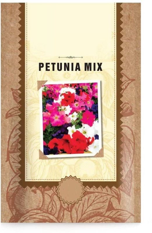CYBEXIS “Petunia Mixed Flower Seeds” Seed  (50 per packet)