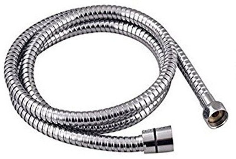 NEW WARE 1 Meter Stainless Steel Chrome Plated Flexible Shower Hose Hand shower Hose Replacement Shower Tube, Health Faucet Tube, Flexible Tube Premium Quality Hose Pipe  (1 m)
