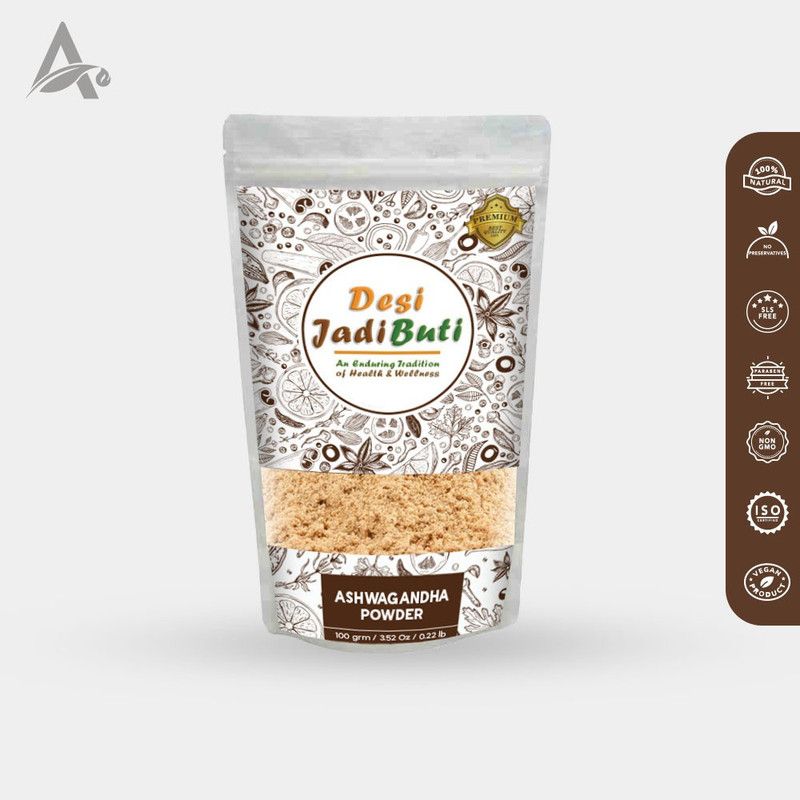Desi Jadi Buti Ashwagandha Powder – Ashvagandha Powder – Asgandh Seed  (250 g)