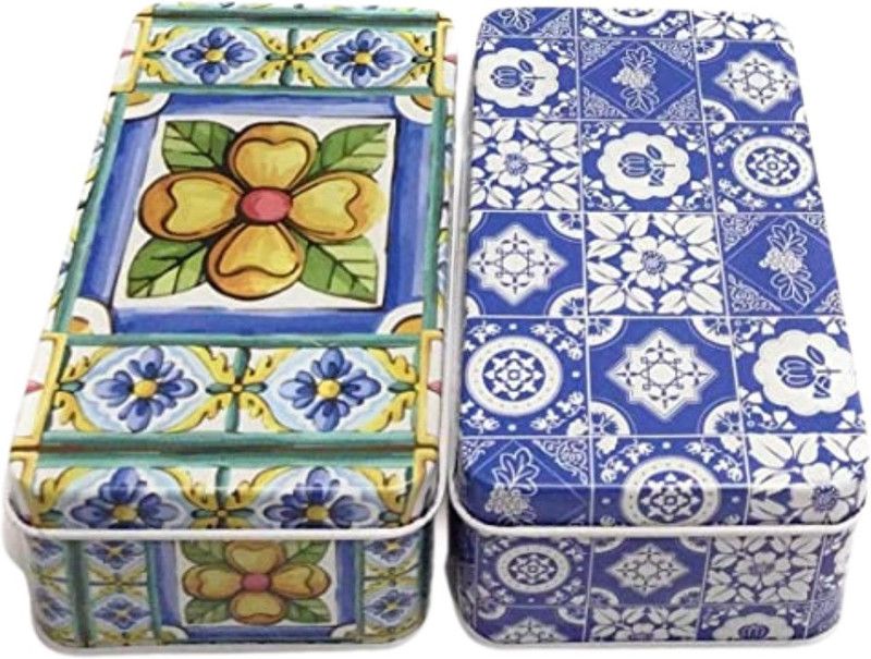 BulkHunt RG-TB1222-2PCS Storage Box  (Multicolor)