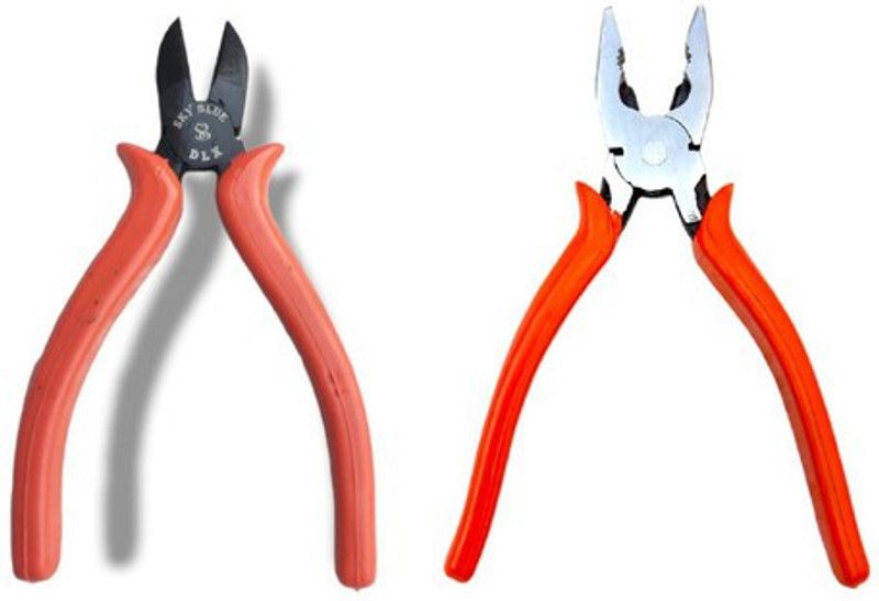 Ambrosh Ambr_plr_001614 Lineman Plier  (Length : 8 inch)